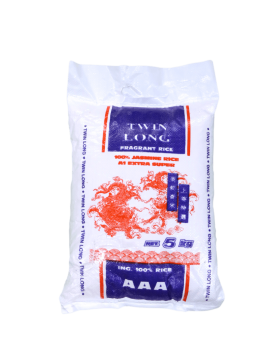 TWIN LONG ARROZ PARTIDO EM DOIS 5 KG - CAIXA DE 4 UNIDADES