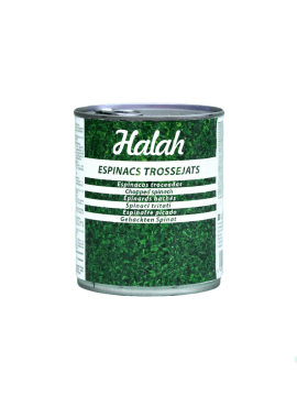 HALAH ESPINAFRE LATA 800G - CAIXA DE 12 UNIDADES