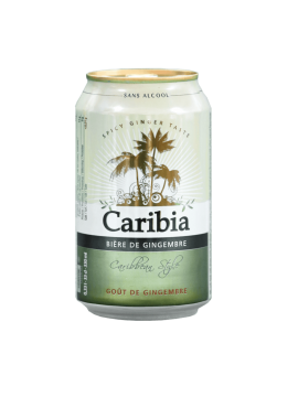 CARIBEAN GINGER BEER 330ML - CAIXA DE 24 UNIDADES