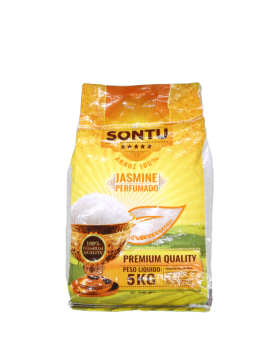 SONTU ARROZ JASMINE 5KG - CAIXA DE 4 UNIDADES